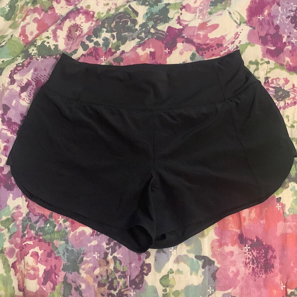 Athleta black running shorts